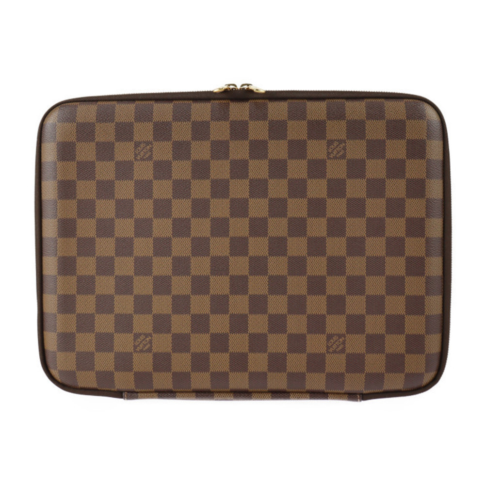 Louis Vuitton Computer Sleeve Bag Ebene Brown